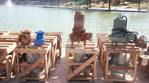 Invierten más de 2 mdp en bombas para limpiar el agua de Paseo Santa Lucía