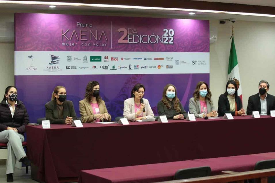 Presentan en Coahuila ‘Premio Kaena Mujer con Valor 2022’