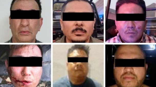 Dictan prisión preventiva a 6 detenidos por balacera en Santiago