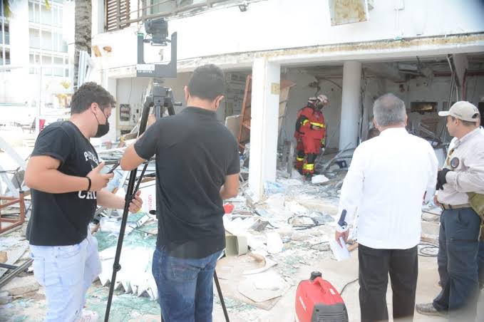 Explosión en Playa del Carmen deja dos muertos