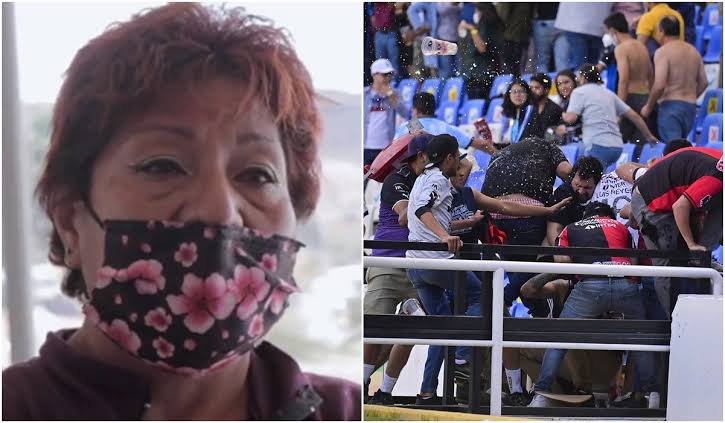 Madre entrega a su hijo a Fiscalía por riña en Querétaro
