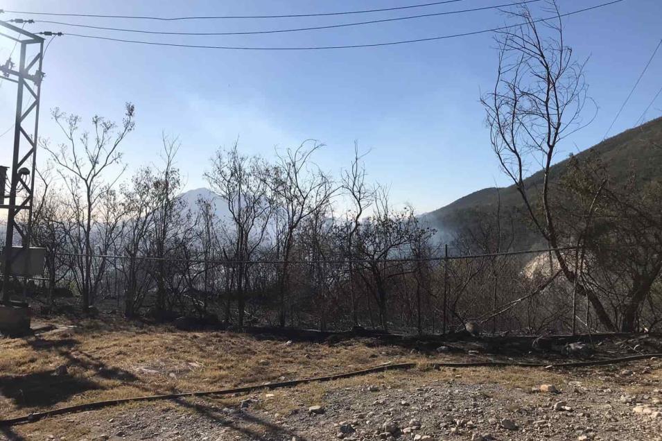 Liquidan 70% de incendio en Cerro de las Mitras