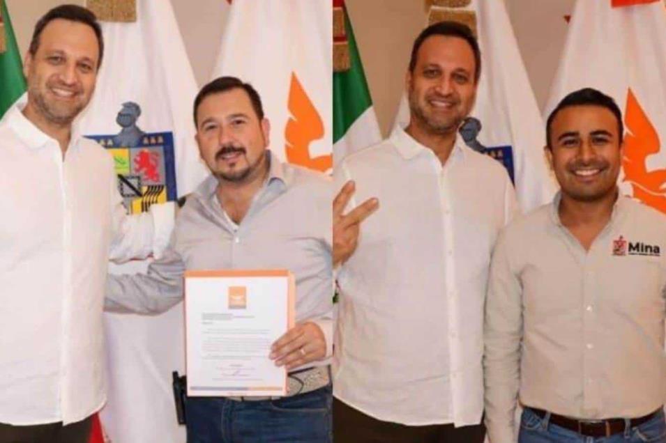 Alcaldes de Abasolo y Mina se unen a Movimiento Ciudadano