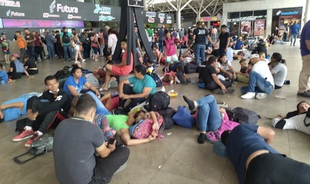 Llegan más de 2 mil migrantes venezolanos a Monterrey