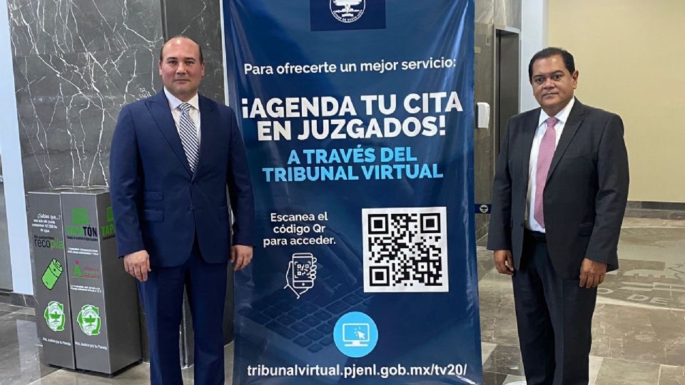 Poder Judicial de NL presenta nueva plataforma virtual