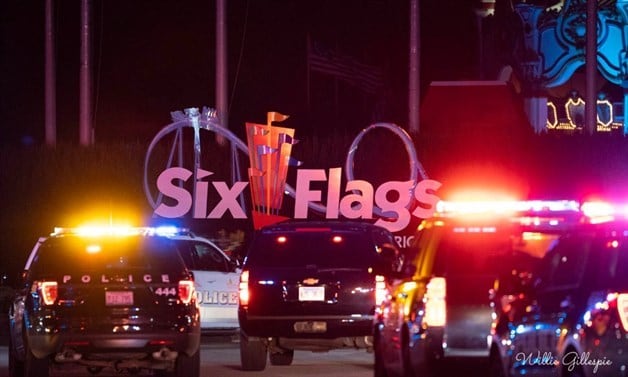 Hieren a tiros a tres en Six Flags de Illinois
