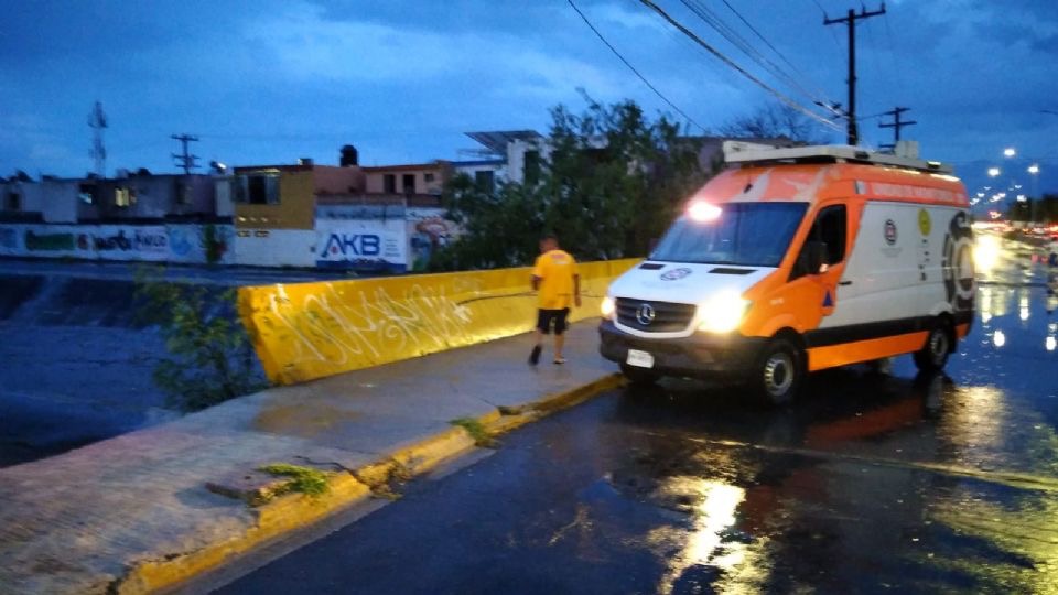 Lluvias dejan daños en el área metropolitana de Monterrey
