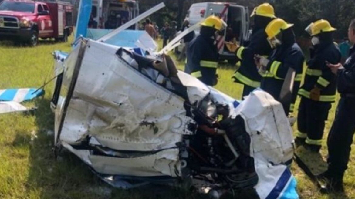 Se desploma avioneta en Valle de Bravo; deja un muerto