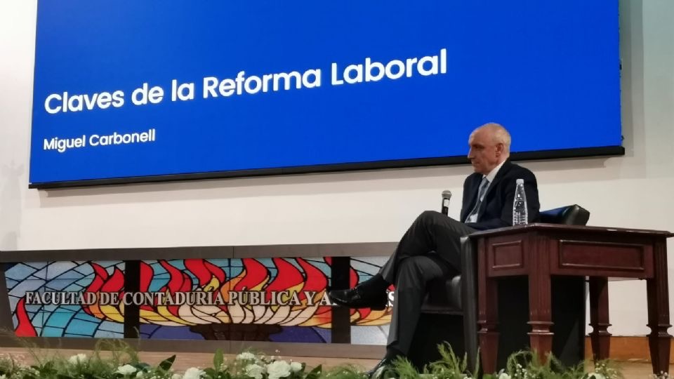 Nueva reforma laboral agilizará procesos jurídicos: Miguel Carbonell