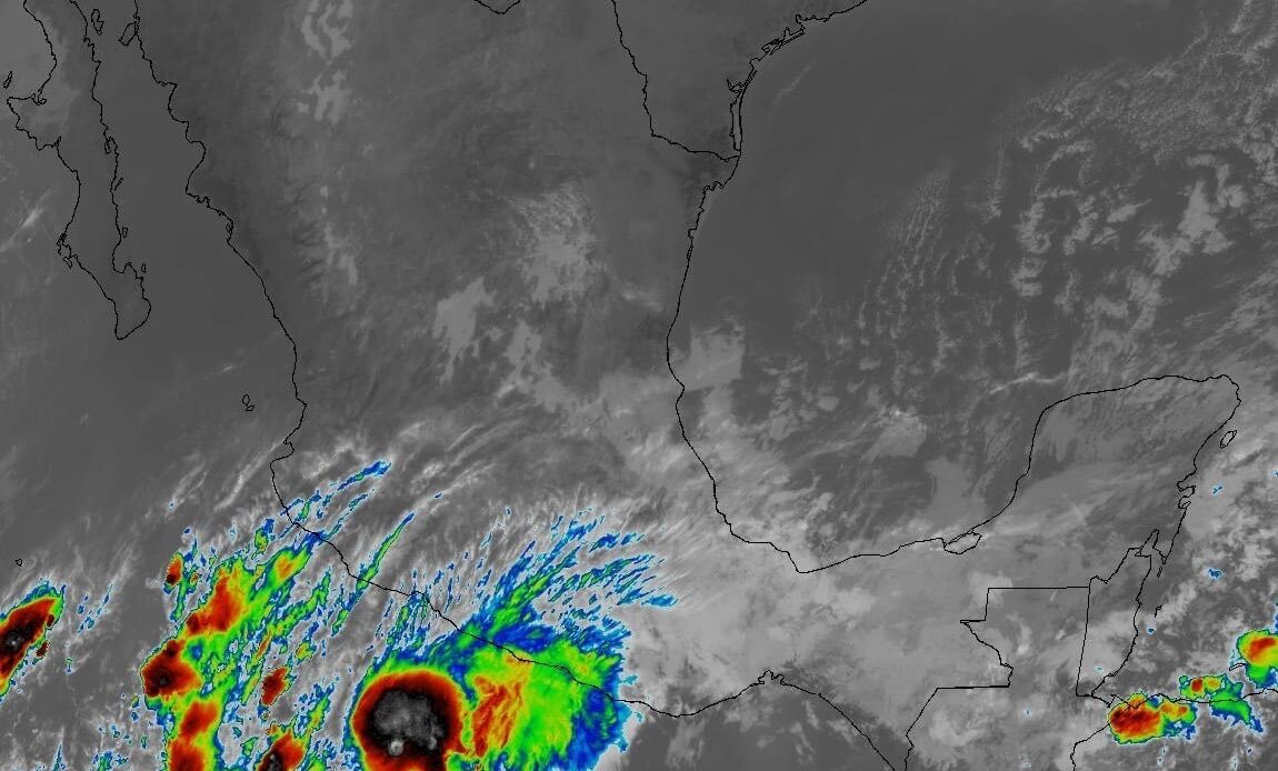 La tormenta Roslyn se forma en aguas del Pacífico mexicano