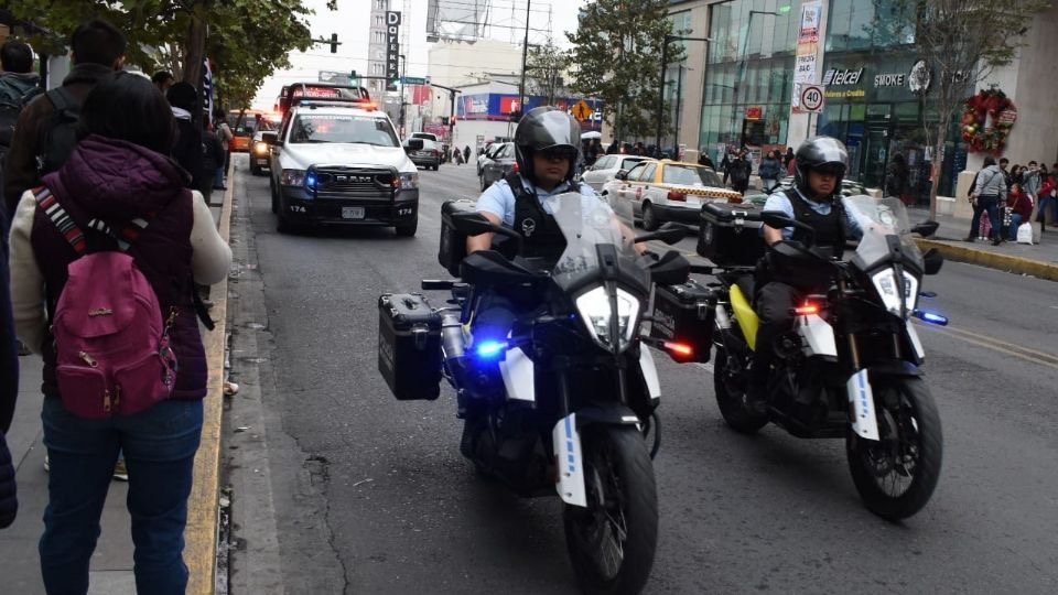 Policía de Monterrey monta operativo ‘Aguinaldo Seguro’ contra robos y asaltos