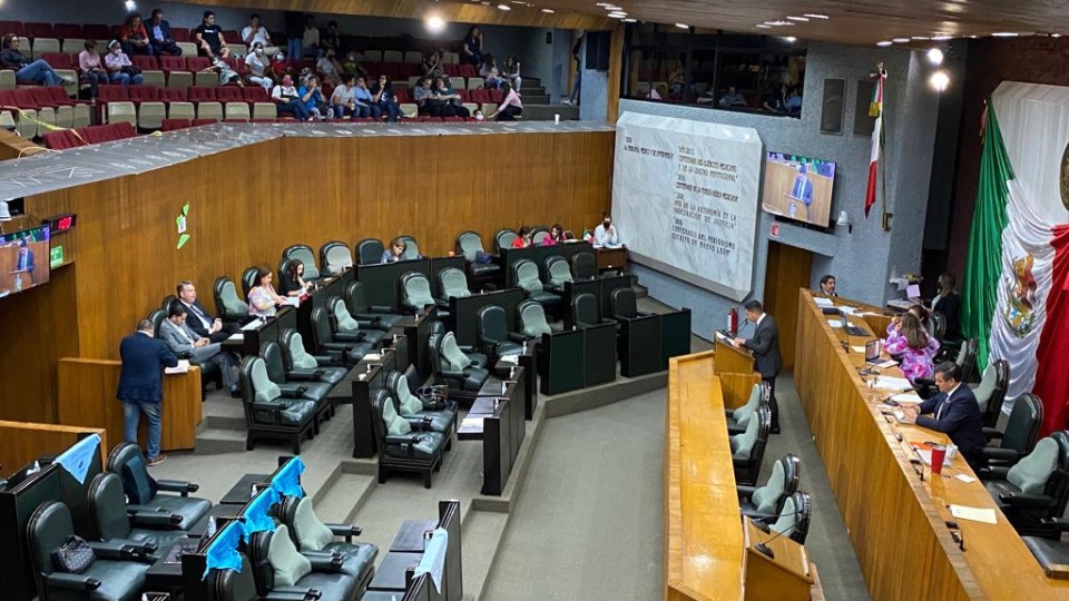 Diputados del PRI y el PAN dejan ‘tirada’ sesión legislativa