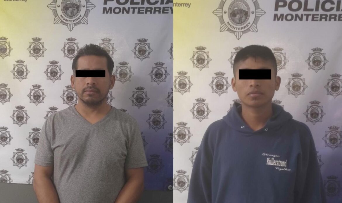 Capturan a presuntos homicidas en calles de Monterrey