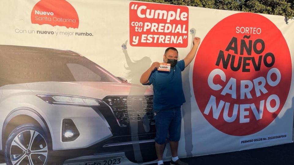 Santa Catarina rifará tres autos para quienes paguen predial