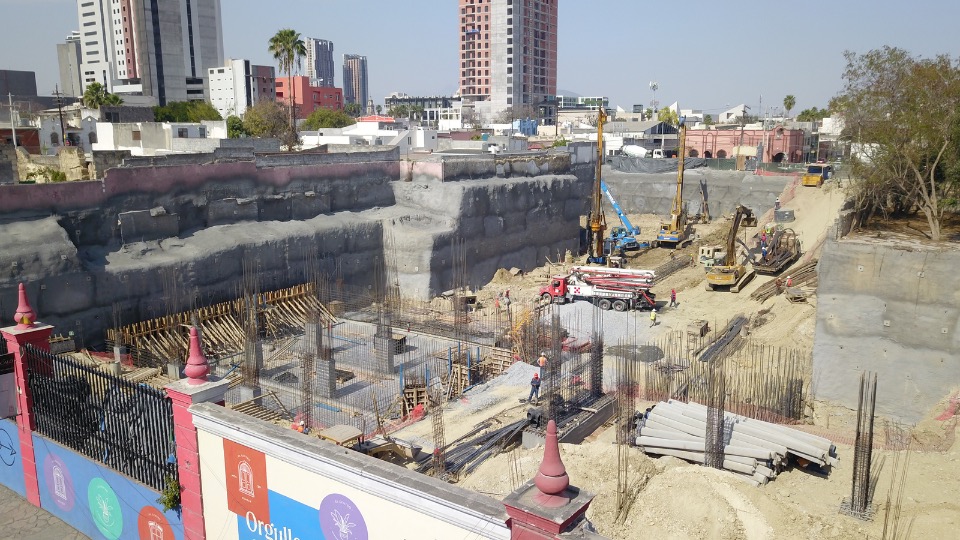 Reinician construcción de ‘Vía Zócalo’ suspendida en Barrio Antiguo