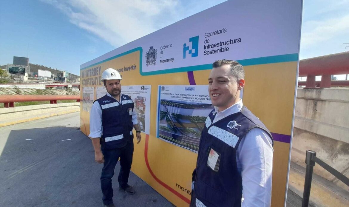 Inaugura Colosio trabajos de gaza de conexión en Monterrey