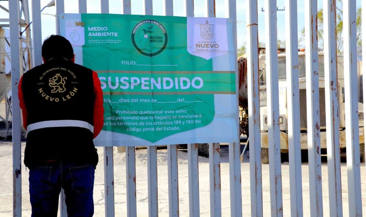 Suspende Estado concreteras en Monterrey y Apodaca