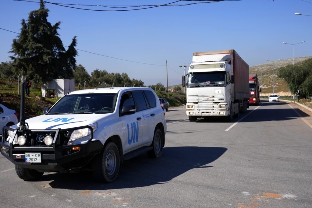 Arriba ayuda de la ONU a Siria tras terremoto