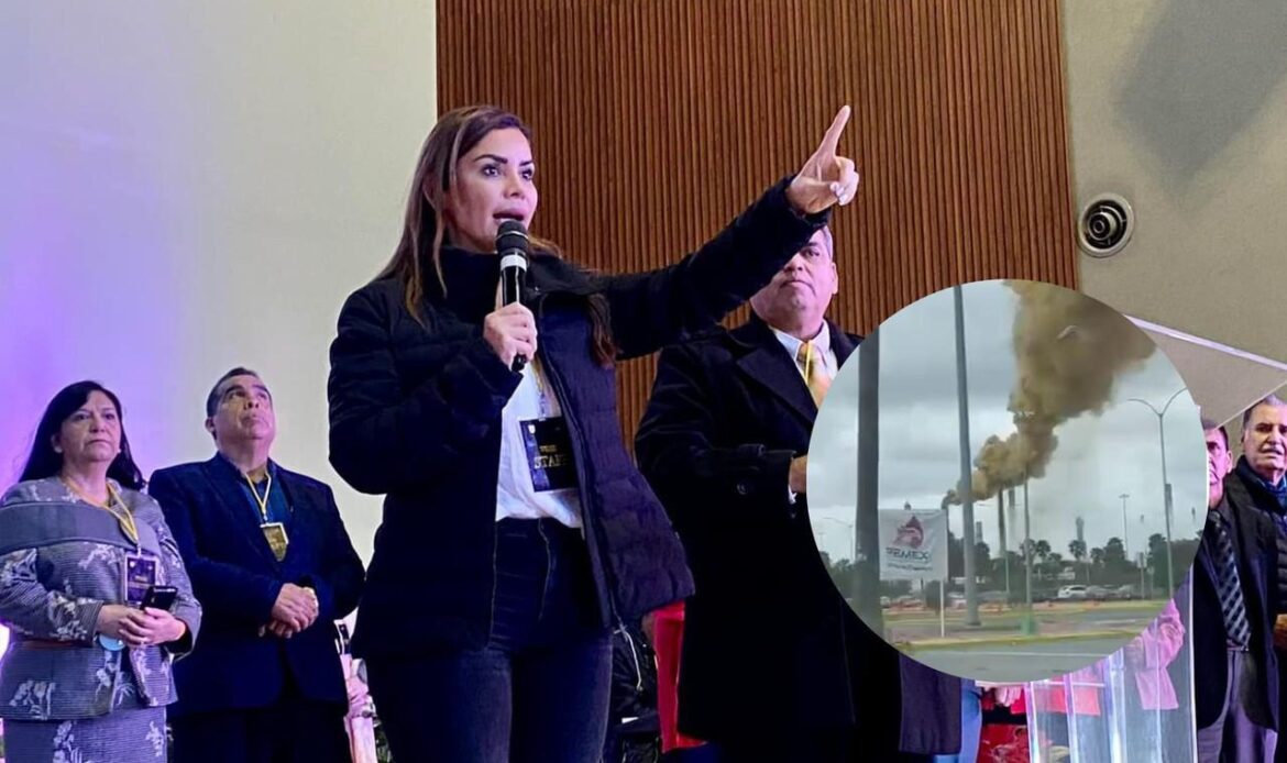 Karina Barrón llama a clausurar Refinería de Cadereyta