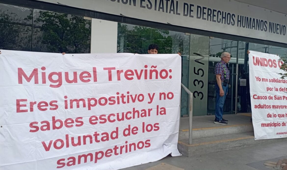 Comerciantes presentan queja en CEDH contra Miguel Treviño