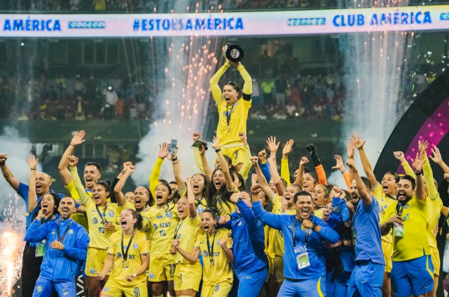 Las Águilas del América, campeonas del Clausura 2023 femenil