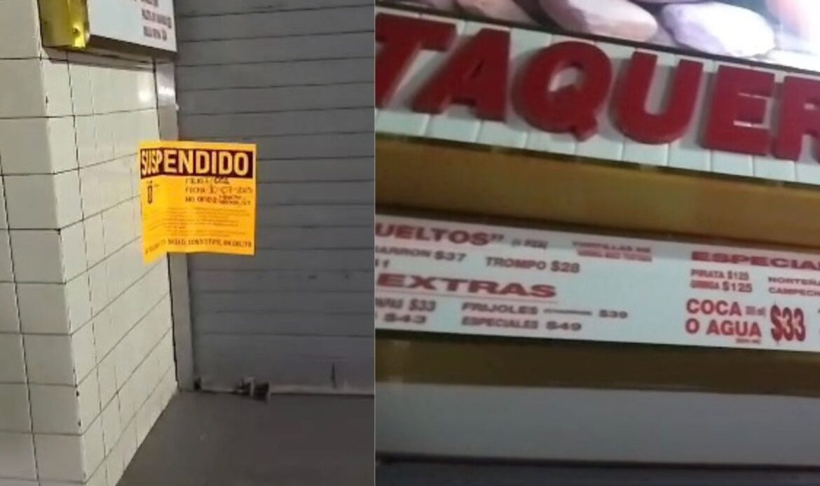 Clausuran la taquería de San Pedro ante polémico video
