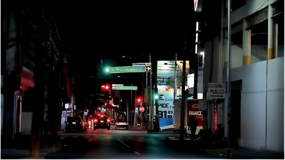 Habitantes del centro de Monterrey sufren por calles sin iluminación