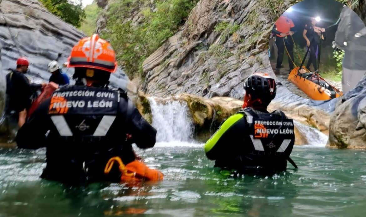 Rescatan a excursionista lesionada en sierra de Santiago