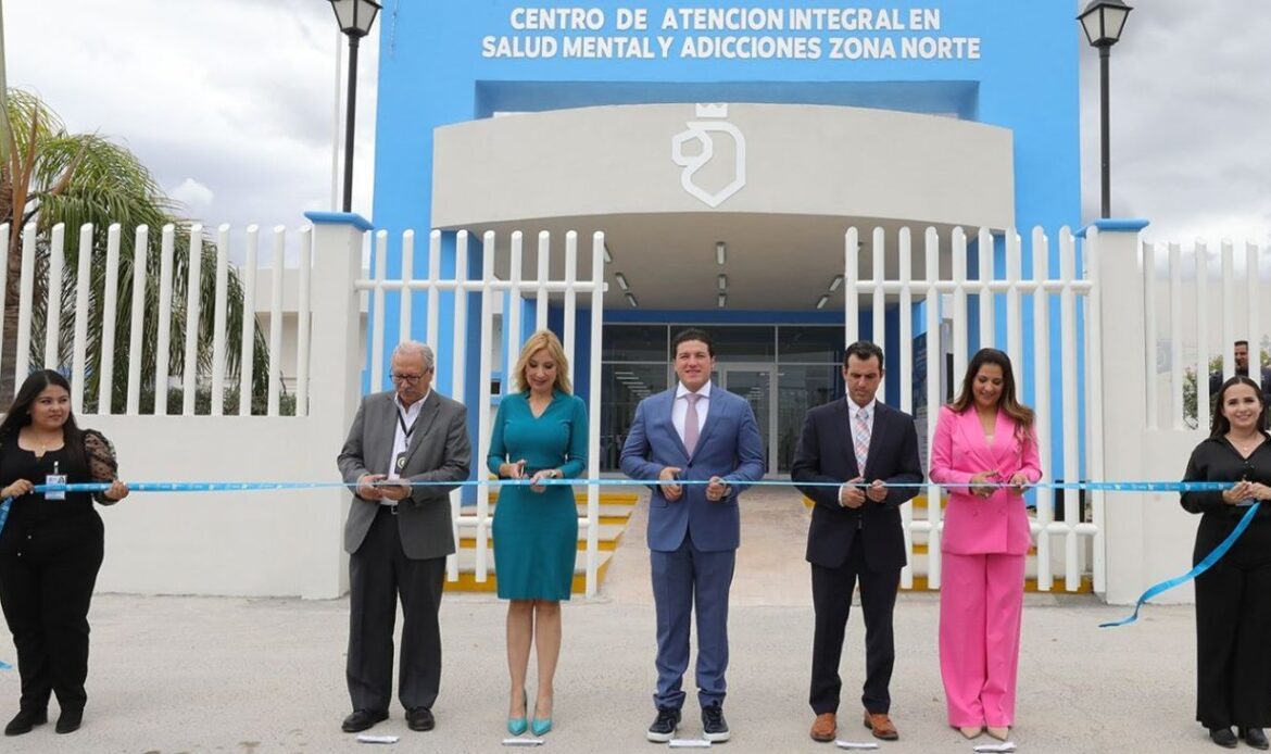 Abre Estado Centro de Salud Mental y Adicciones en Sabinas Hidalgo