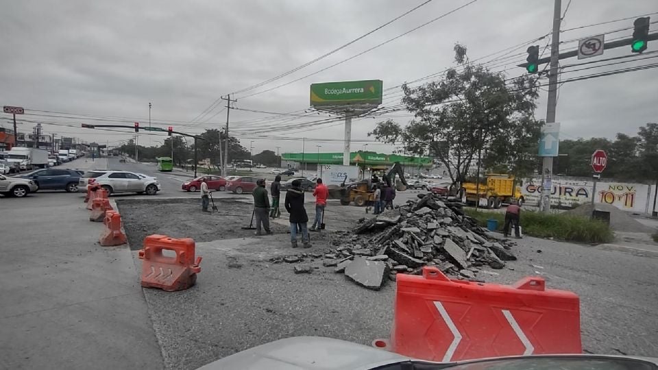 Avenidas de Guadalupe iniciaron con obras de recarpeteo