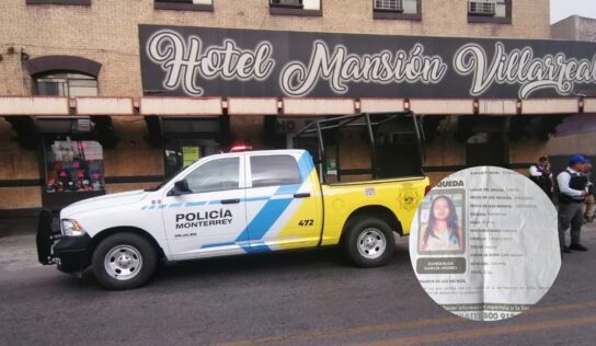 Localizan en hotel de Monterrey a menor desaparecida en Hidalgo